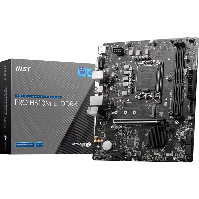 Motherboard H610 2 SLOT H Series DDR4